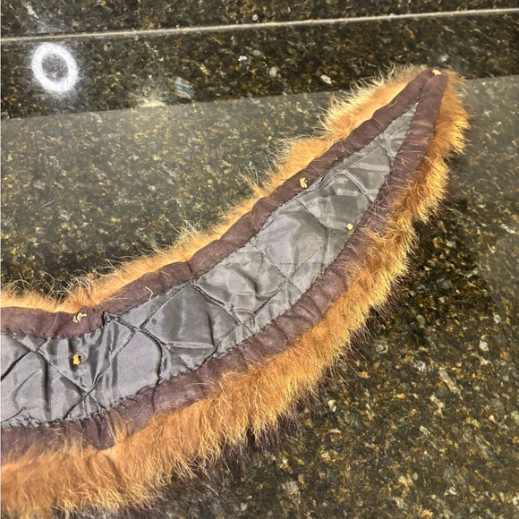 Vintage 1950s Fur Stole or Coat Collar - Picture 6 of 8